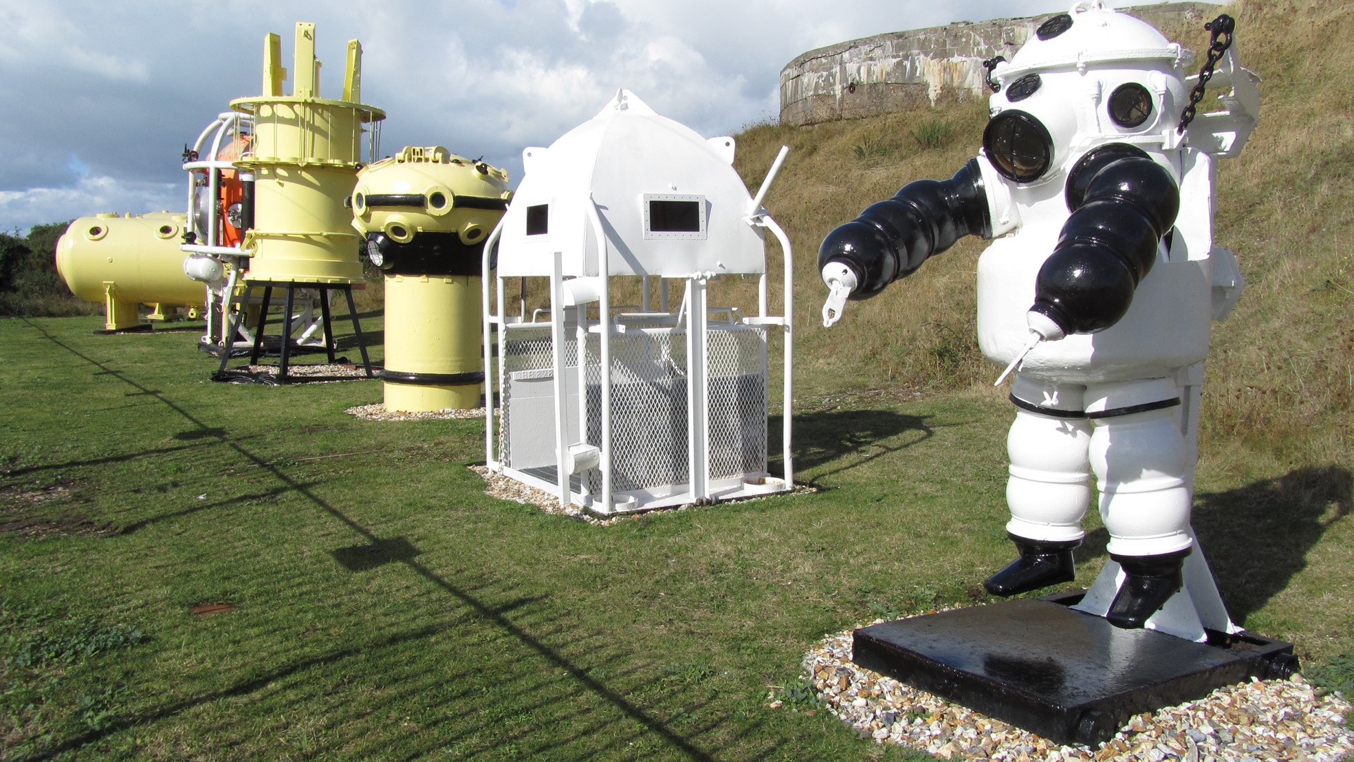 Diving Museum exhibits