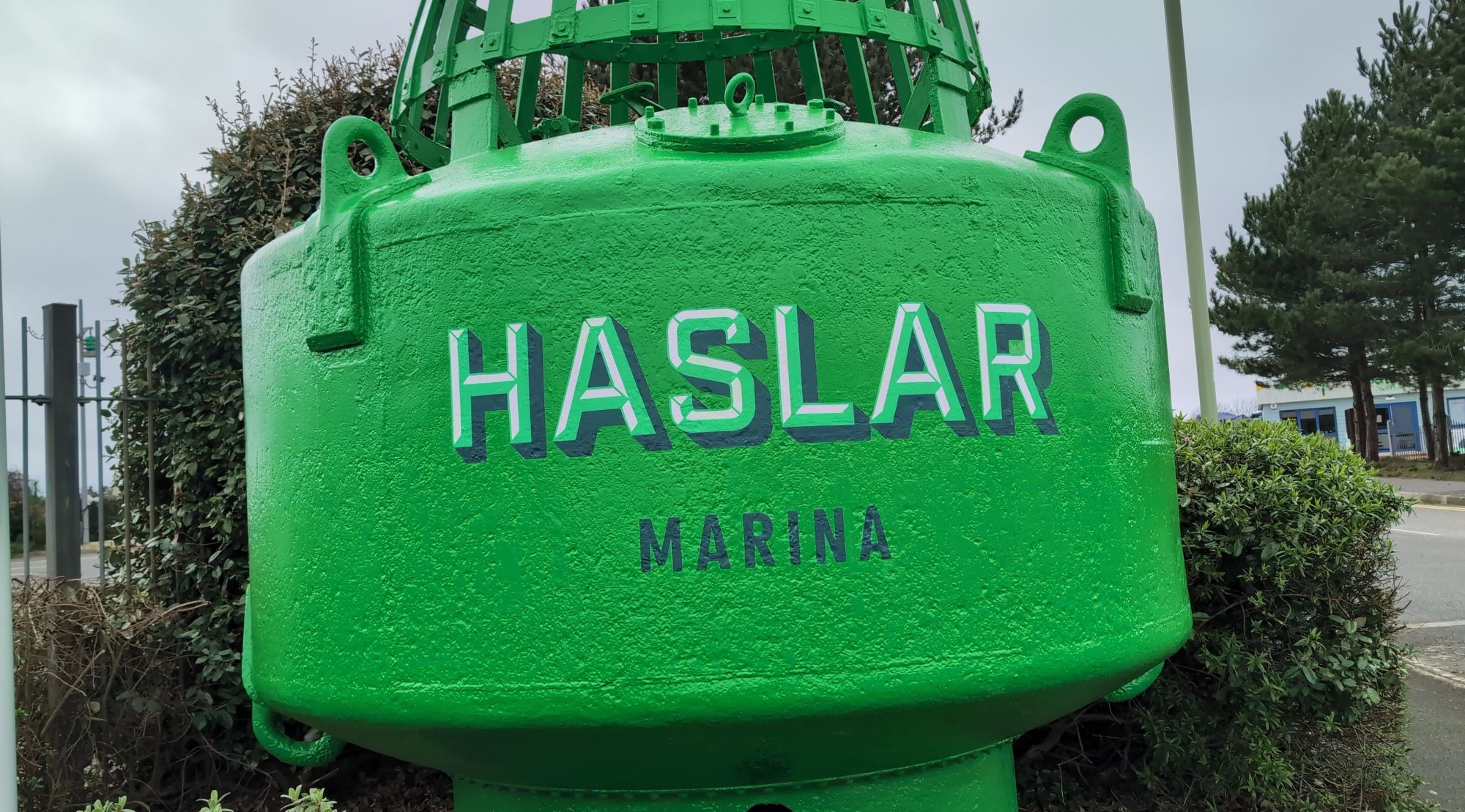 Haslar Marina buoy