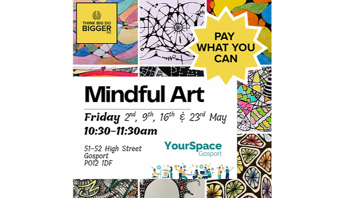 Mindful Art Gosport logo - May 2025