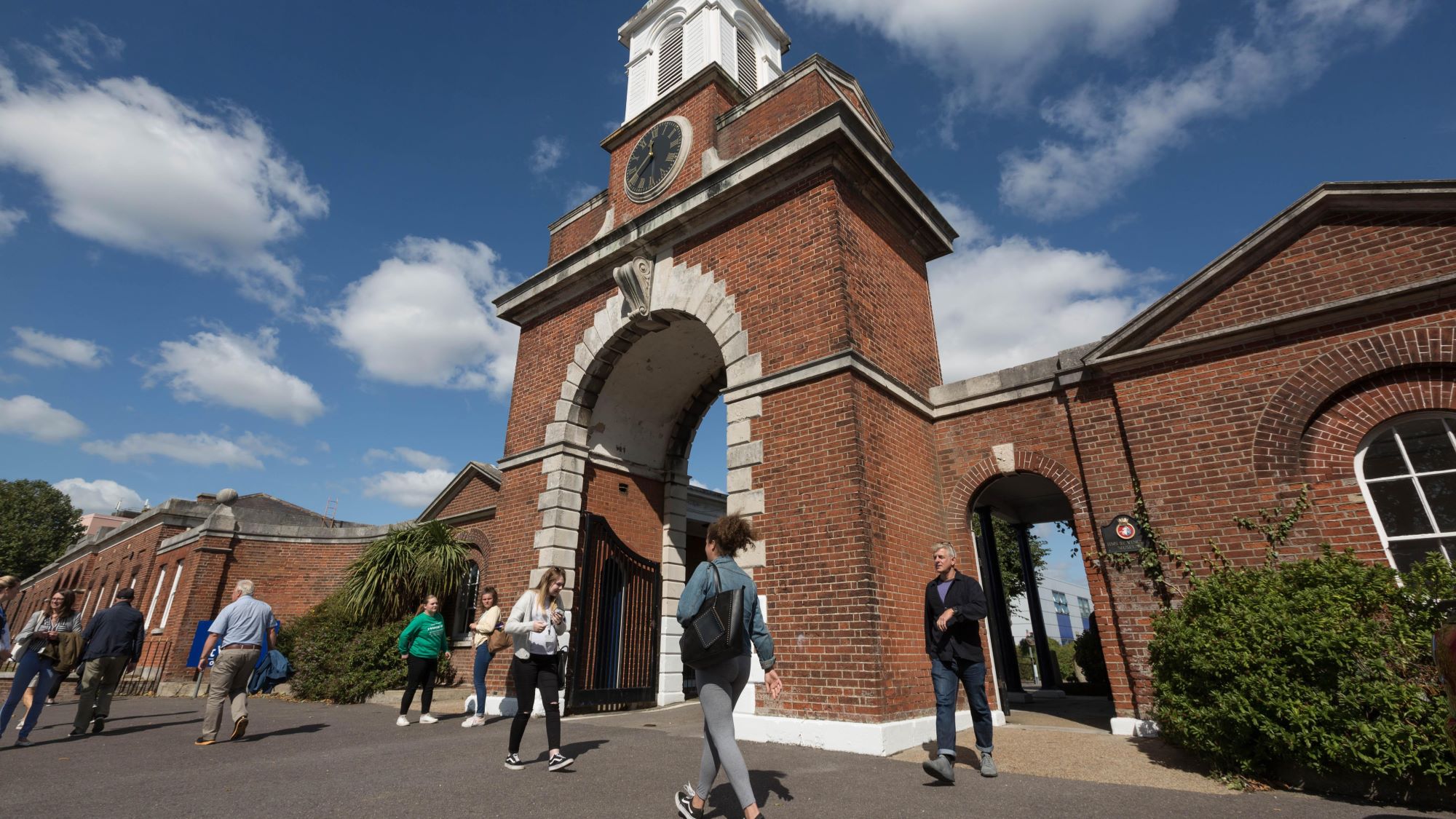 St Vincent College gate