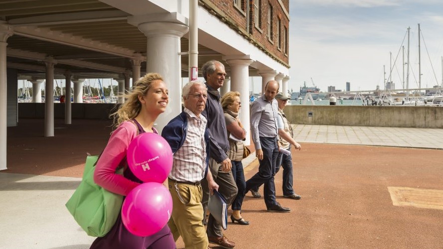 Gosport Heritage Open Day event at Royal Clarence Yard