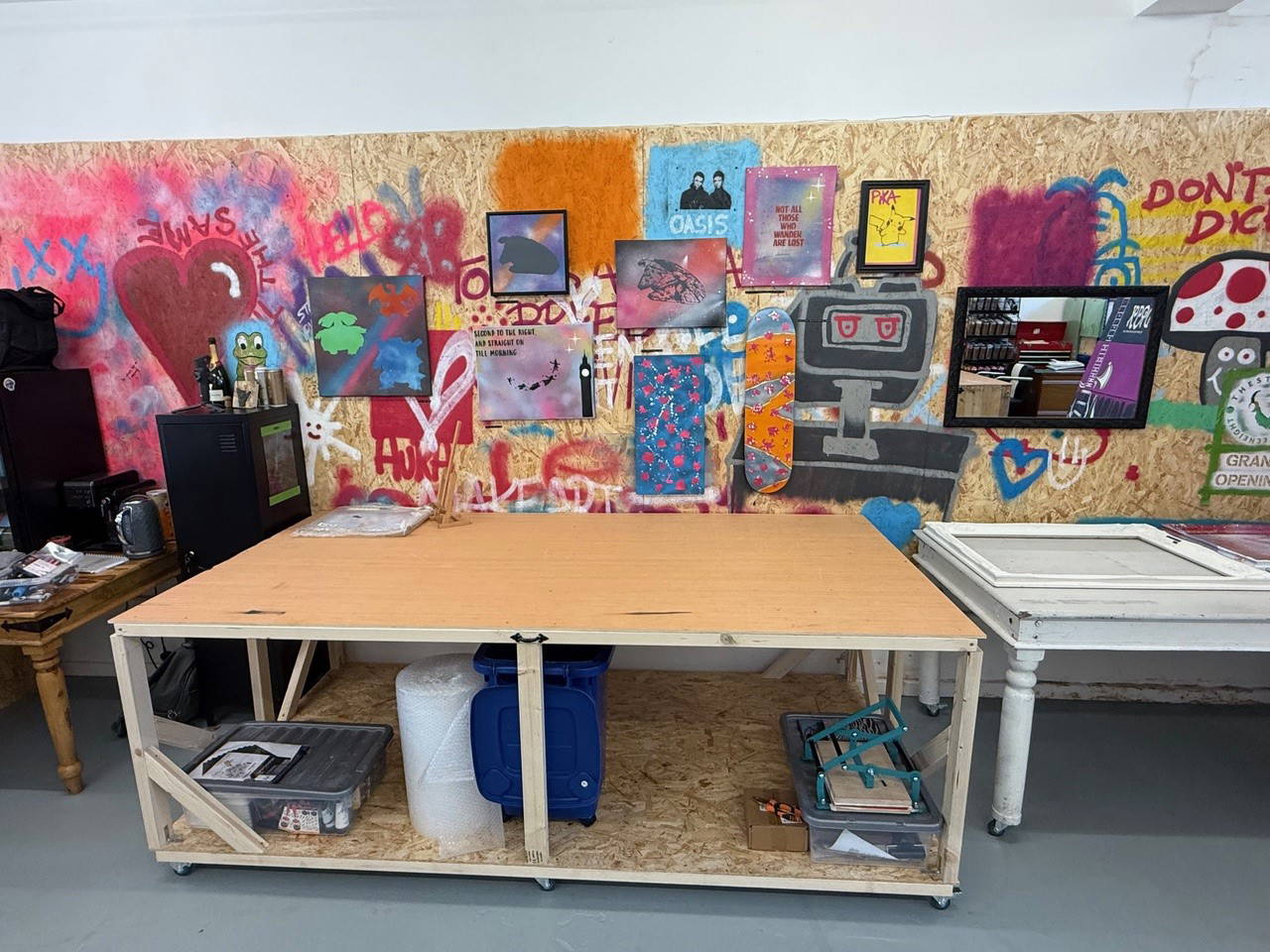 Spray cans and new beginnings