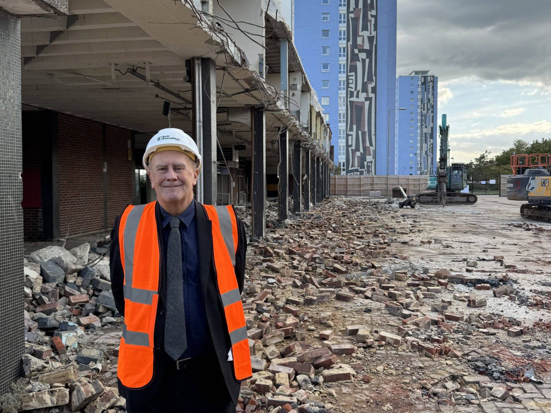 Demolition Leader Peter Chegwyn