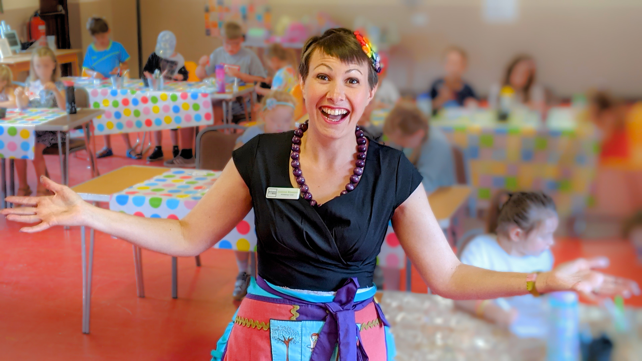 colourful lady colourful lady