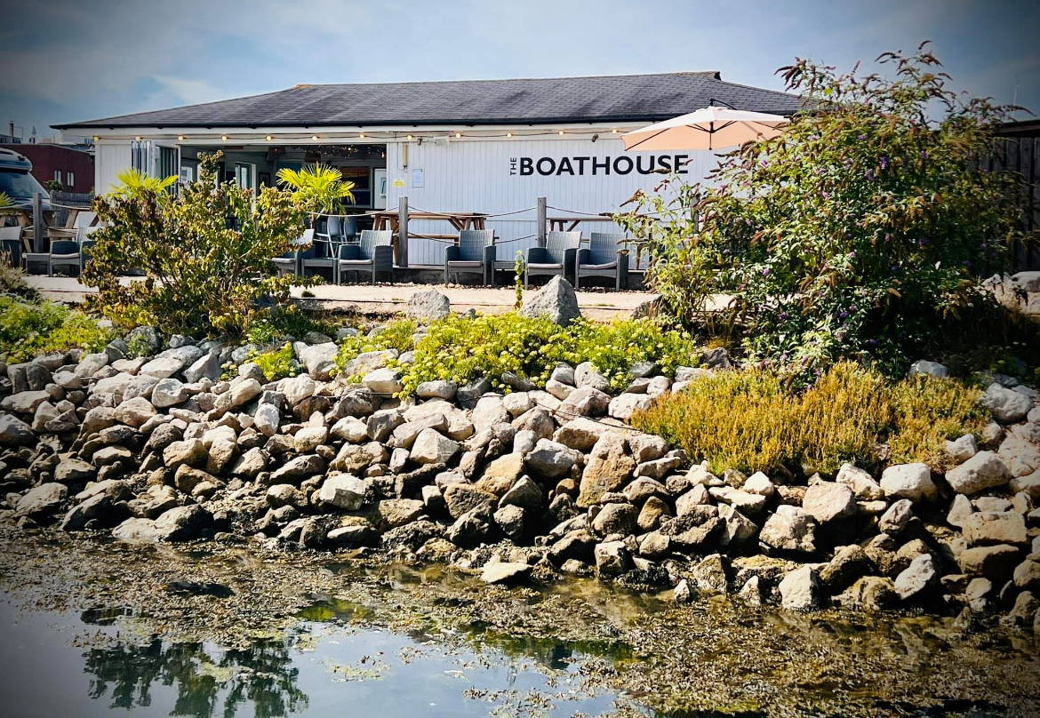 the boathouse