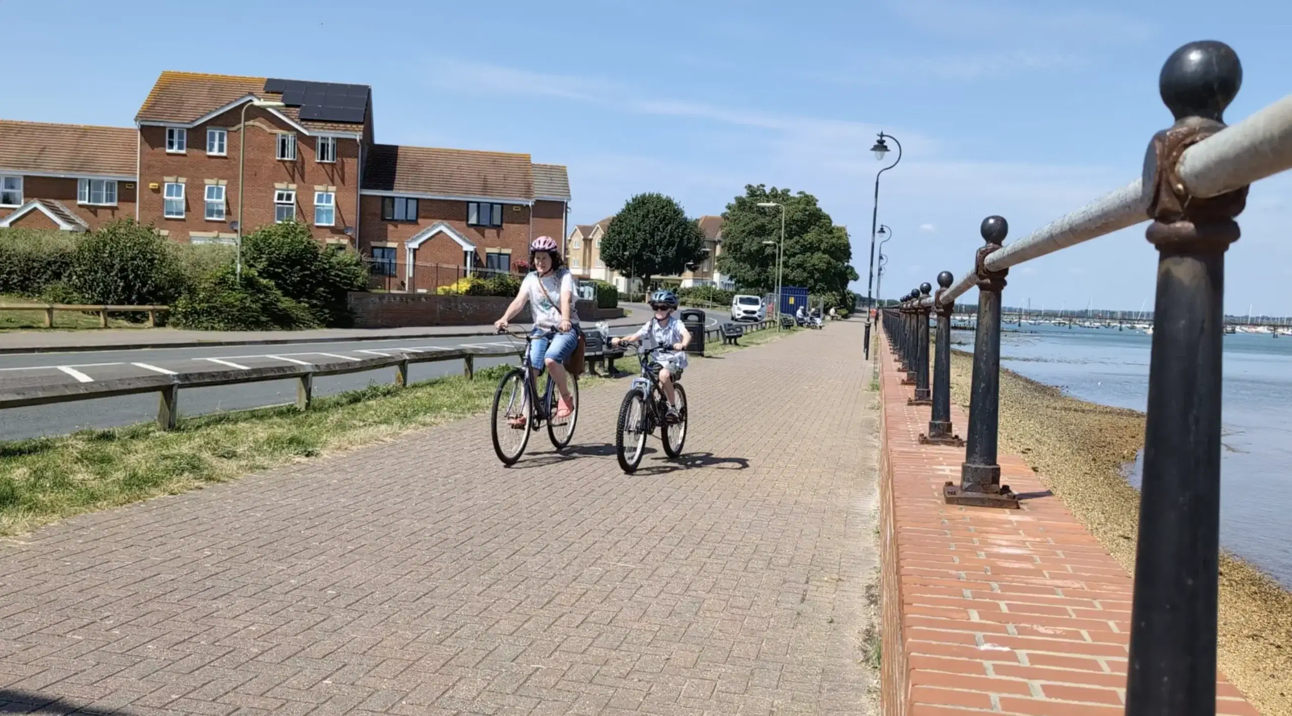 Millenium Walk cycling