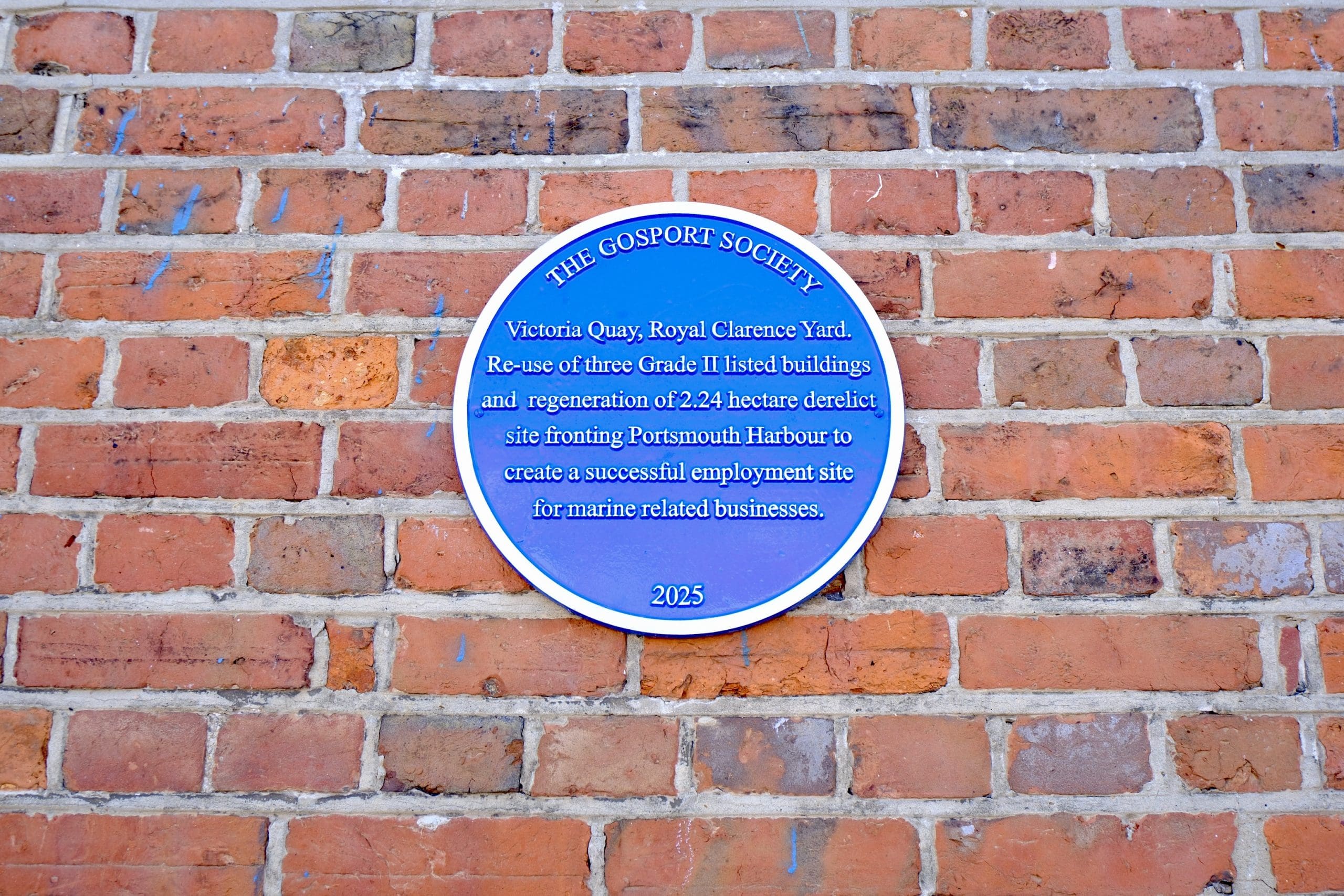 Blue plaque