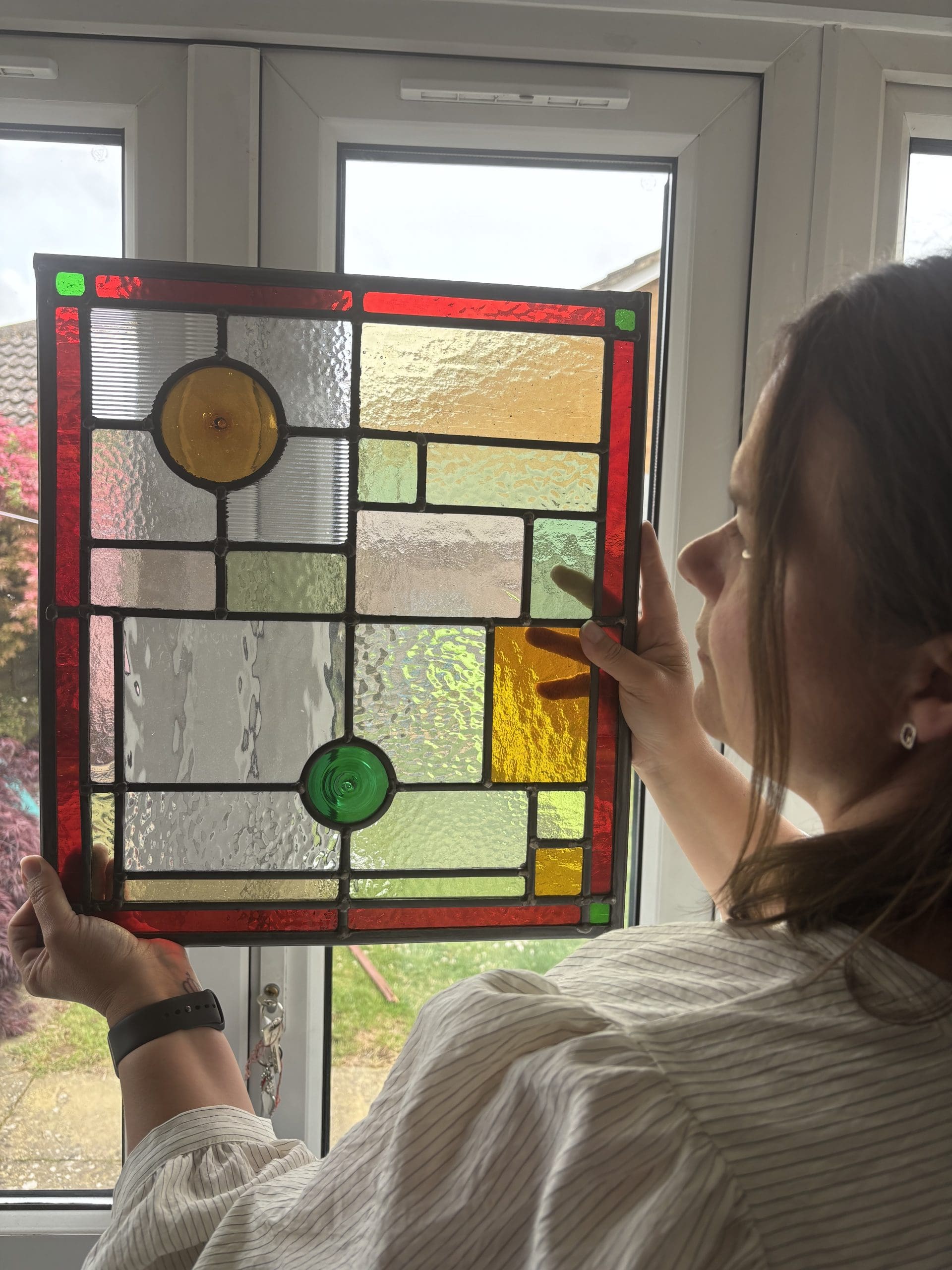 Emma - stained glass window