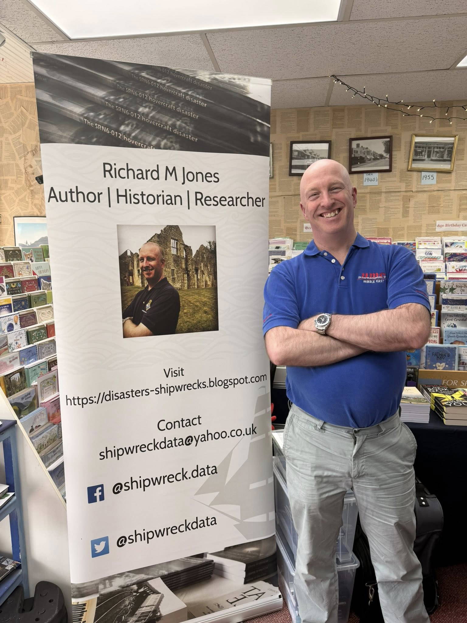 Richard book launch