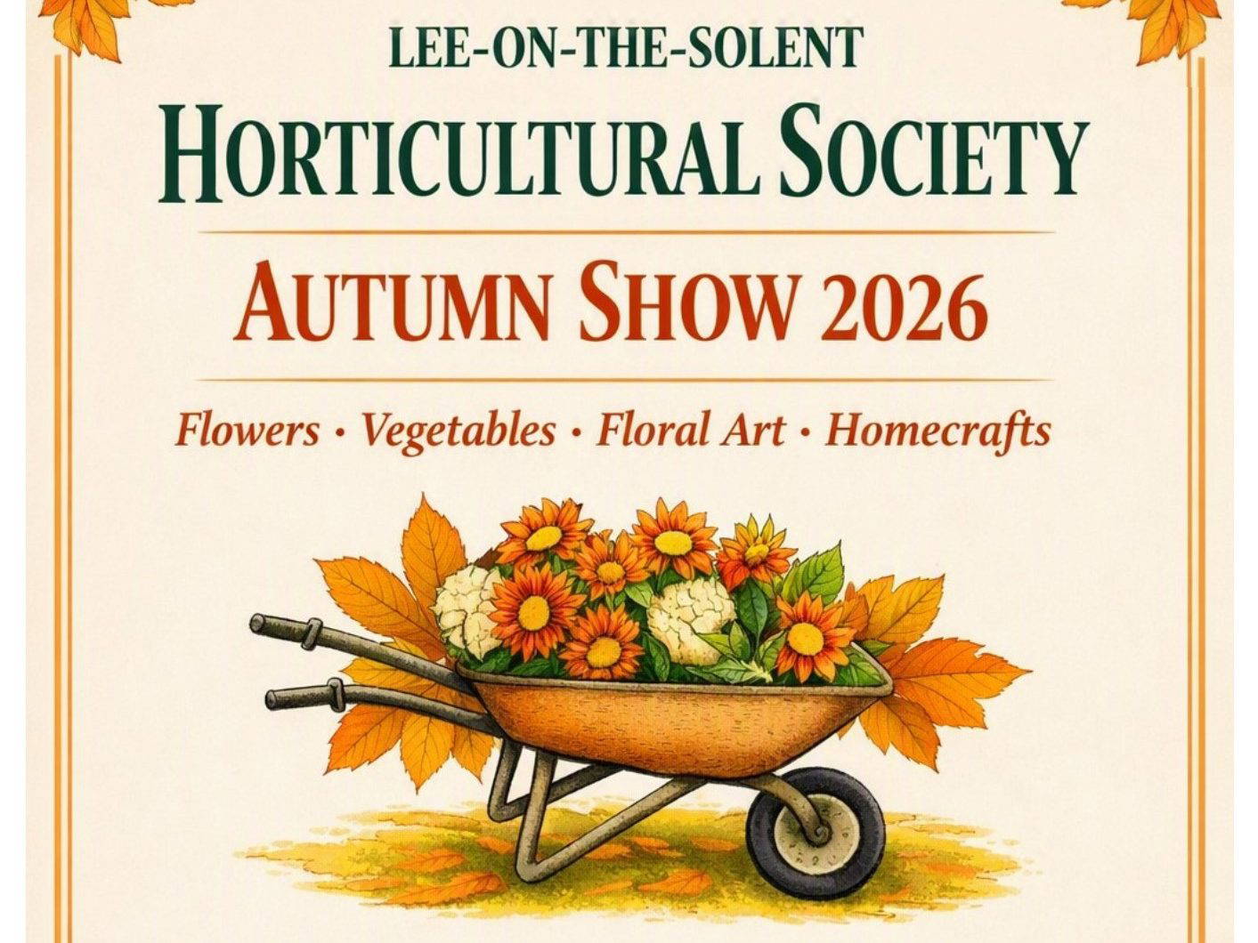 Autumn Show Poster Autumn Show Poster