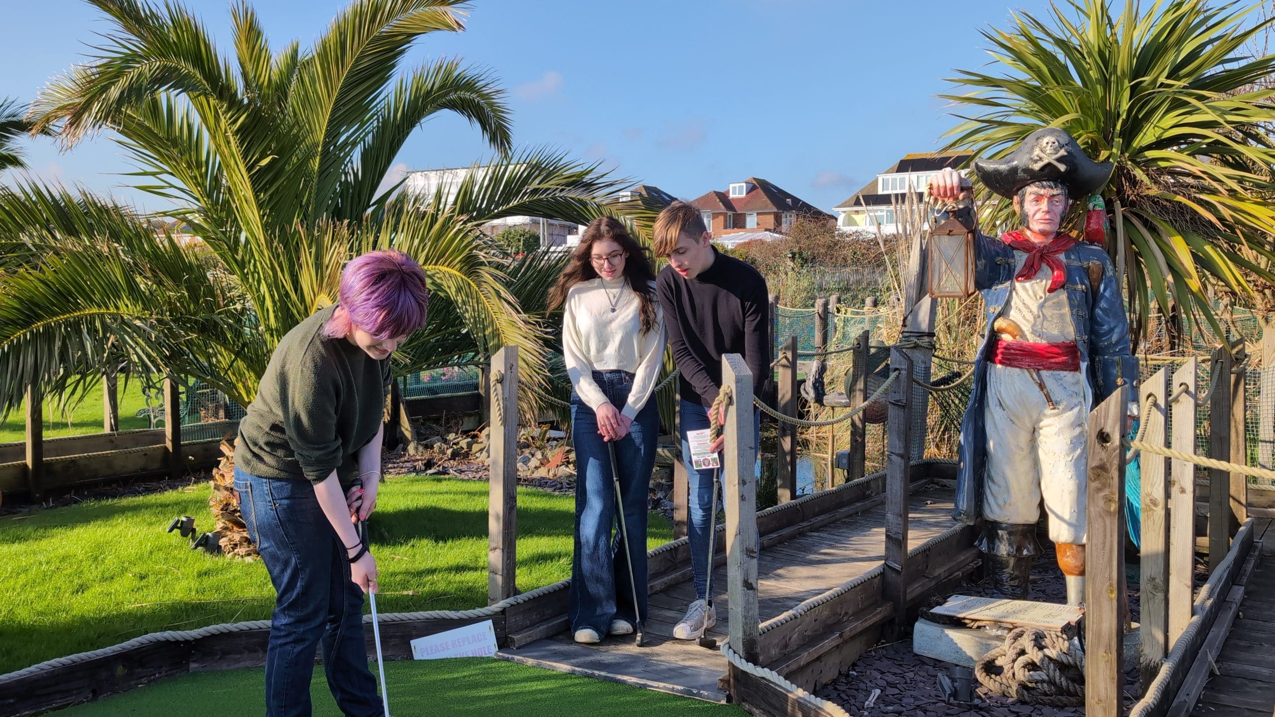 Adventure golf